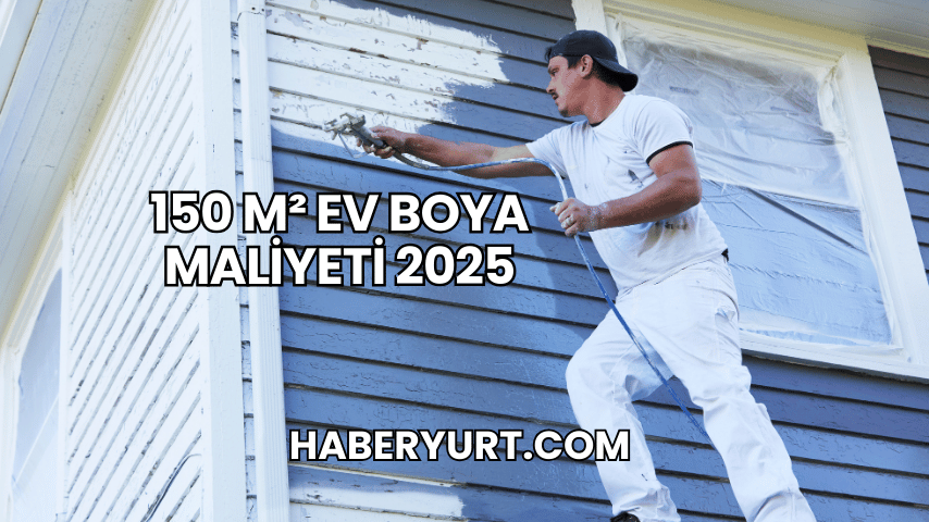 150 m² Ev Boya Maliyeti 2025