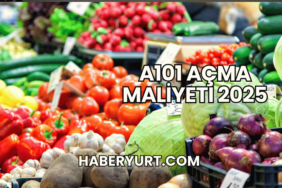 A101 Açma Maliyeti 2025