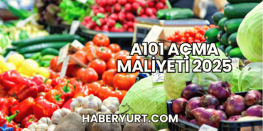 A101 Açma Maliyeti 2025