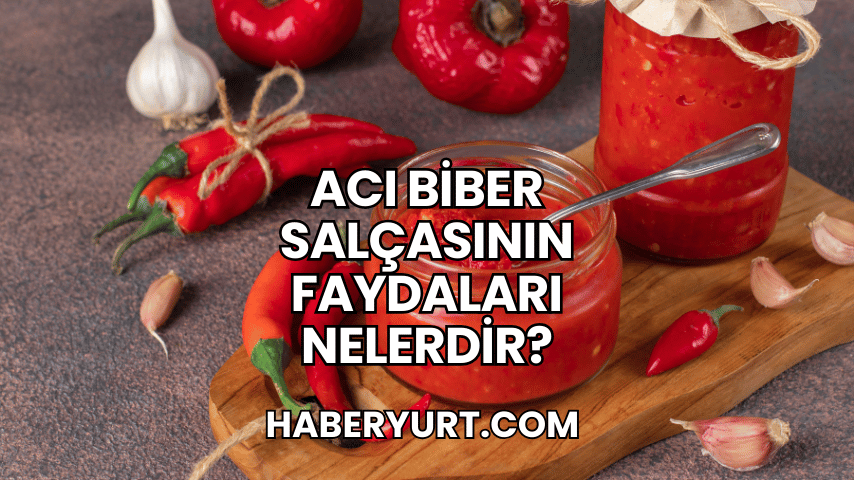 Acı Biber Salçasının Faydaları Nelerdir?
