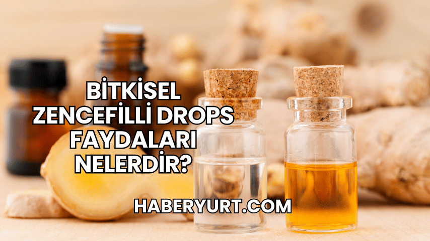Bitkisel Zencefilli Drops Faydaları Nelerdir?