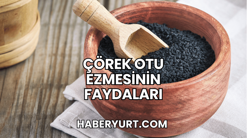 Çörek Otu Ezmesinin Faydaları
