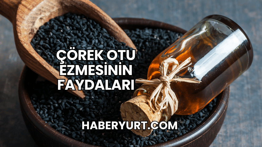 Çörek Otu Ezmesinin Faydaları
