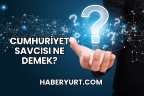 Cumhuriyet Savcısı Ne Demek?