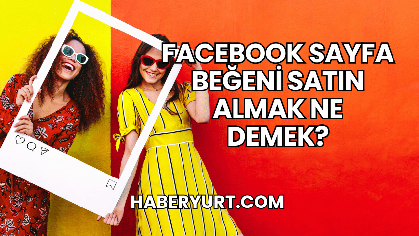Facebook Sayfa Beğeni Satın Almak Ne Demek?