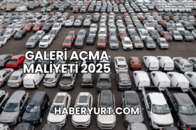 Galeri Açma Maliyeti 2025