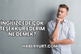 İngilizcede Çok Teşekkür Ederim Ne Demek?