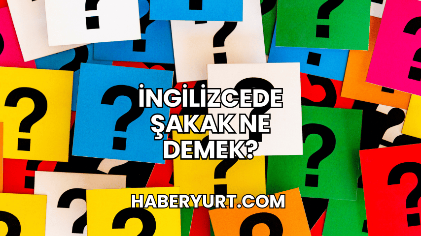 İngilizcede Şakak Ne Demek?