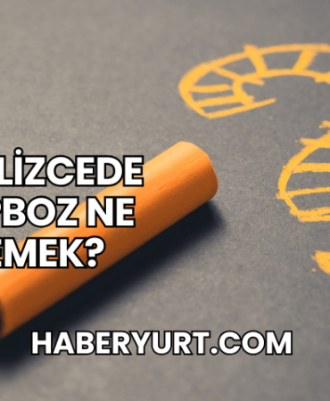 İngilizcede Yapboz Ne Demek?