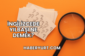 İngilizcede Yılbaşı Ne Demek?