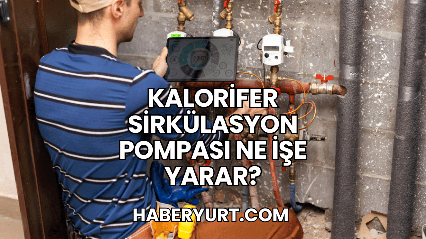 Kalorifer Sirkülasyon Pompası Ne İşe Yarar?