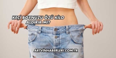 Keçi Boynuzu Özü Kilo Aldırır mı?